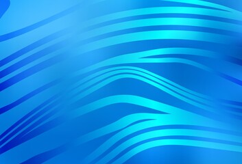 Light BLUE vector template with wry lines.