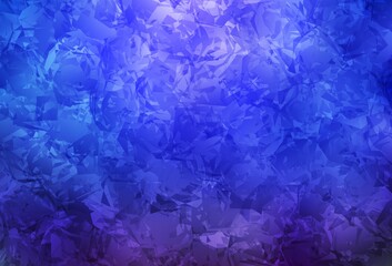 Light BLUE vector natural pattern with roses, flowers.