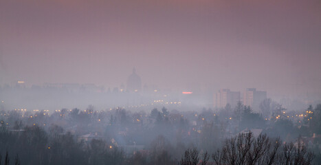fog over the city © Sieku Photo