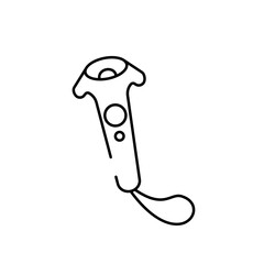 Vr controller Icon. Simple Vector line icon. EPS 10