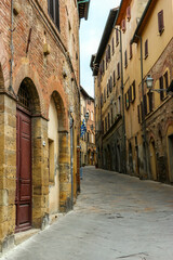 Volterra, Italy. Beautiful architecture of Volterra, a small city in province of Pisa, Italy.