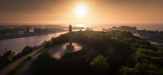 sunset over the river © Sieku Photo