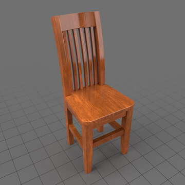 Mission style chair