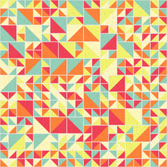 Abstract Geometric Pattern generative computational art illustration