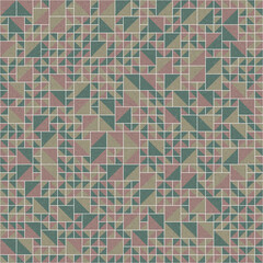 Abstract Geometric Pattern generative computational art illustration