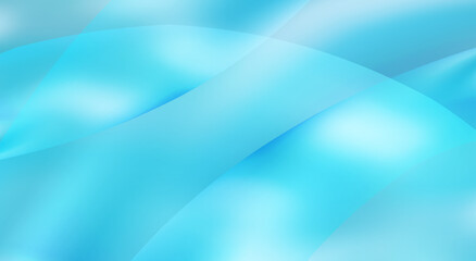 Turquoise blue background with light glares and gradient. Vector wallpaper