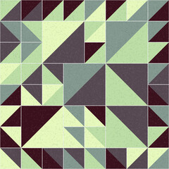Abstract Geometric Pattern generative computational art illustration