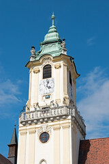 Fototapeta premium Church tower, Bratislava, Slovakia