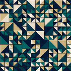 Abstract Geometric Pattern generative computational art illustration