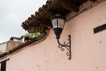 old street lamp