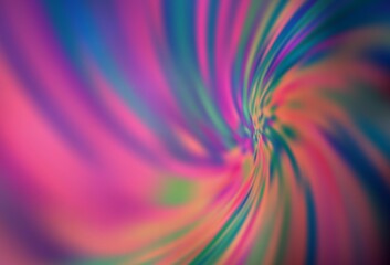 Dark Pink vector blurred bright pattern.