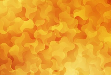 Light Orange vector abstract polygonal template.