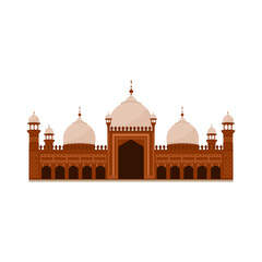 Isolated mosque islamic