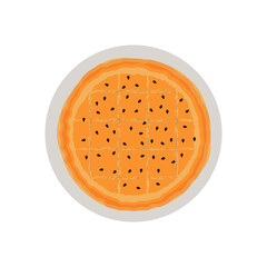 Isolated food islamic