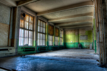 old abandoned factory