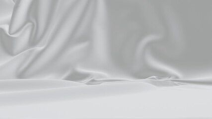 3d render of fabric as background
