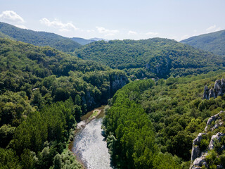 Fototapeta na wymiar Iskar River Gorge, Balkan Mountains, Bulgaria