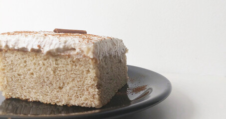 Banana cake and mousse, São Paulo, Brazil
