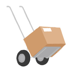 Isolated box e-commerce