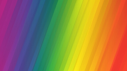 Rainbow background, gay pride, LGBTQ themed multiple colors with blurred lines, striped, pattern background. 