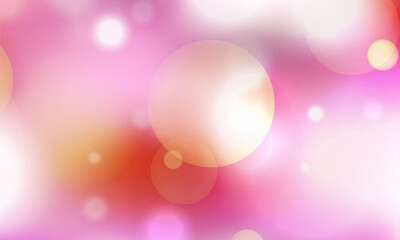 Beautiful bokeh circles abstract background.