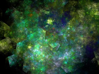 Imaginatory fractal background Image