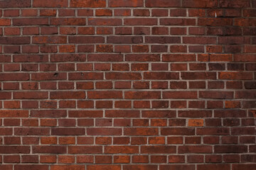 Fototapeta premium Old aged yellow orange red brick wall background texture