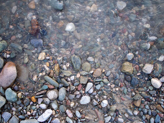 pebbles on the beach