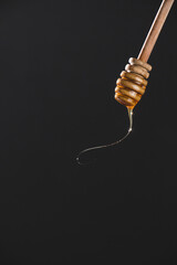 honey dipper with honey