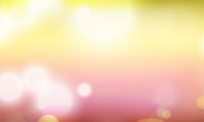 Beautiful bokeh circles abstract background.