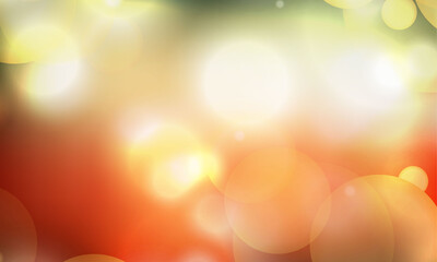 Beautiful bokeh circles abstract background.