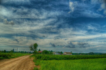 Obraz premium Wieś1