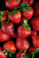 strawberries close up
