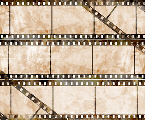 old film strip