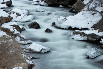 Icy South Platte River