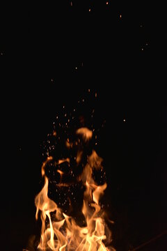 fire in the night