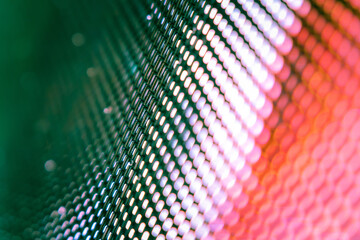 CloseUp LED blurred screen. LED soft focus background. abstract background ideal for design.
