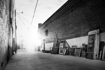 Alley in Jefferson Texas