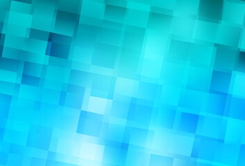 Light BLUE vector backdrop with rhombus.