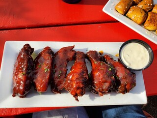 grilled chicken wings