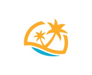 Fototapeta na wymiar Summer logo 