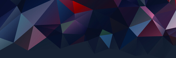 Obraz premium Abstract Color Polygon Background Design, Abstract Geometric Origami Style With Gradient. Presentation,Website, Backdrop, Cover,Banner,Pattern Template