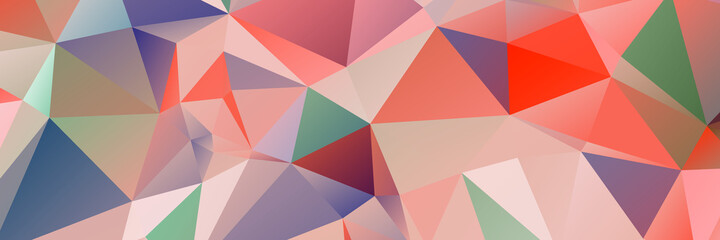 Fototapeta premium Abstract Color Polygon Background Design, Abstract Geometric Origami Style With Gradient. Presentation,Website, Backdrop, Cover,Banner,Pattern Template