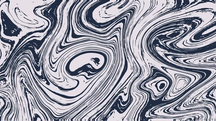 Tafelkleed Abstract vector modern watercolor painting in liquid marble seamless pattern background. © paepae stocker