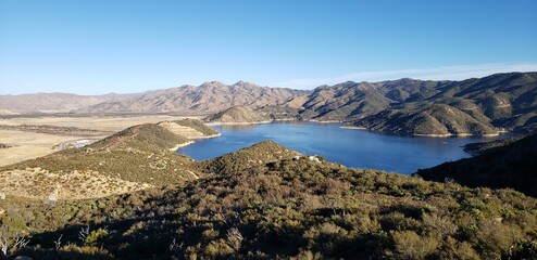 lake in the mountains