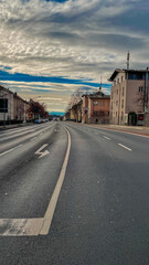 Fototapeta premium road to the city