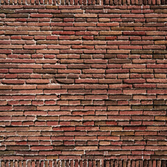 Frame brick wall square