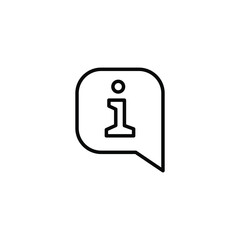 Help and support icon. Simple line style for web template and app. Call center, assist, service, contact, phone, computer, info, vector illustration design on white background. EPS 10