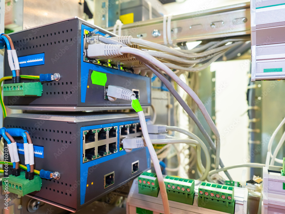 Poster server equipment. multifunctional electrical controller. local network configuration and management 