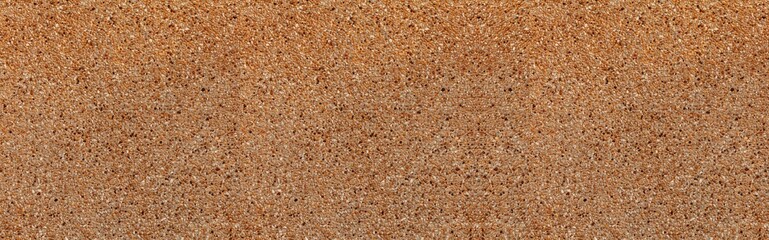 Panorama of Brown polished sandstone wall texture and seamless background